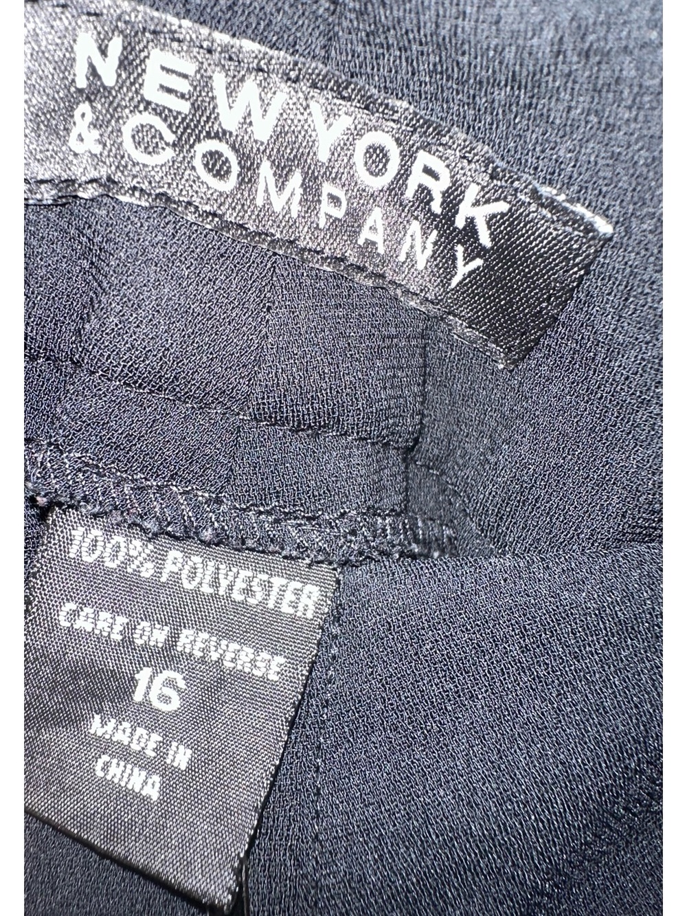 New York & Company Black Maxi Skirt - Sleek Straight Silhouette - Picture 3 of 11